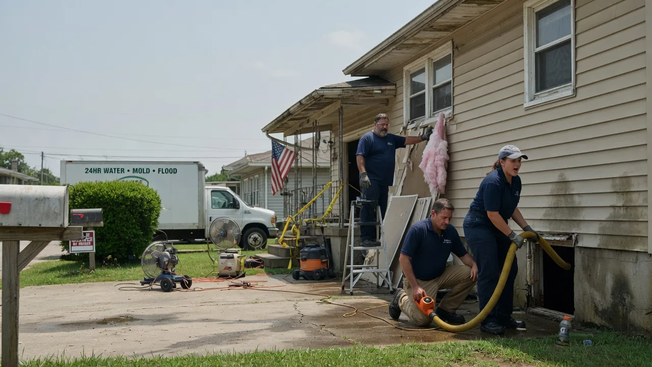 Water Damage Repair in Fayetteville, AR near me